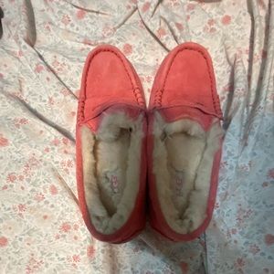 Pink Ugg Moccasins